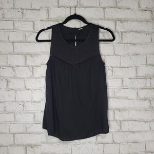 Old Navy black flowy tank top